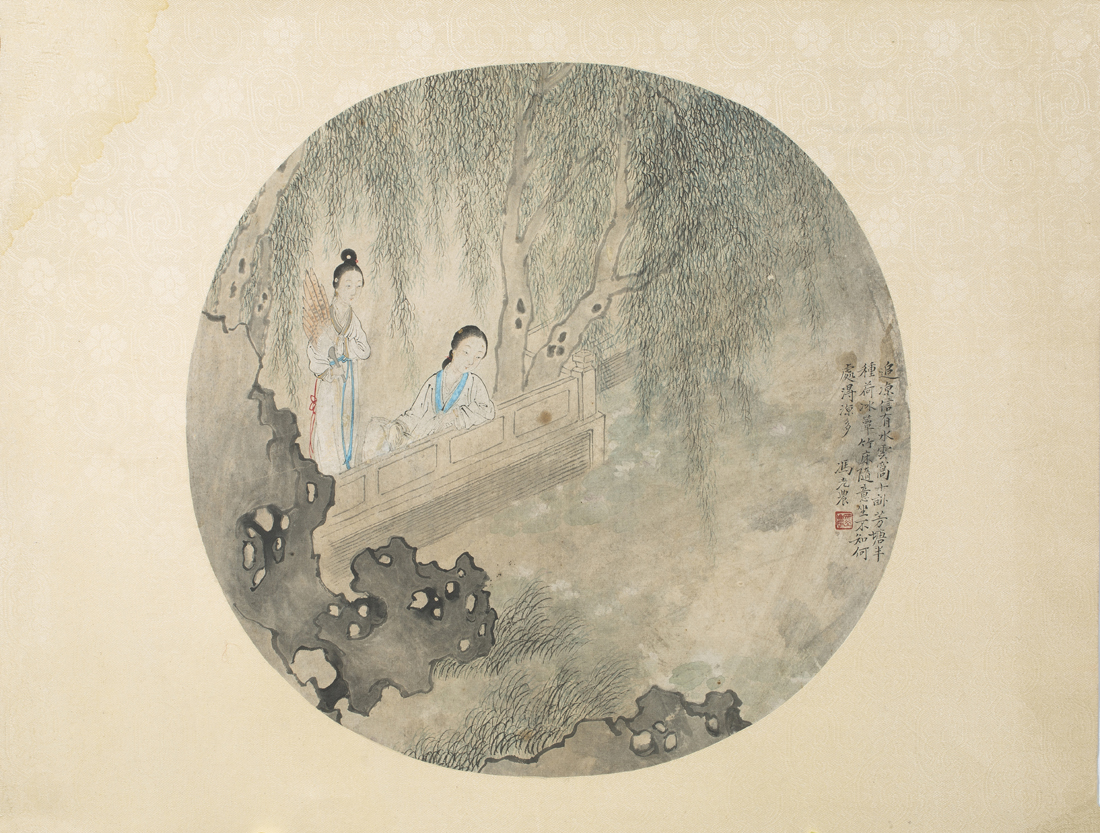 CHINESE FAN PAINTING Chinese fan