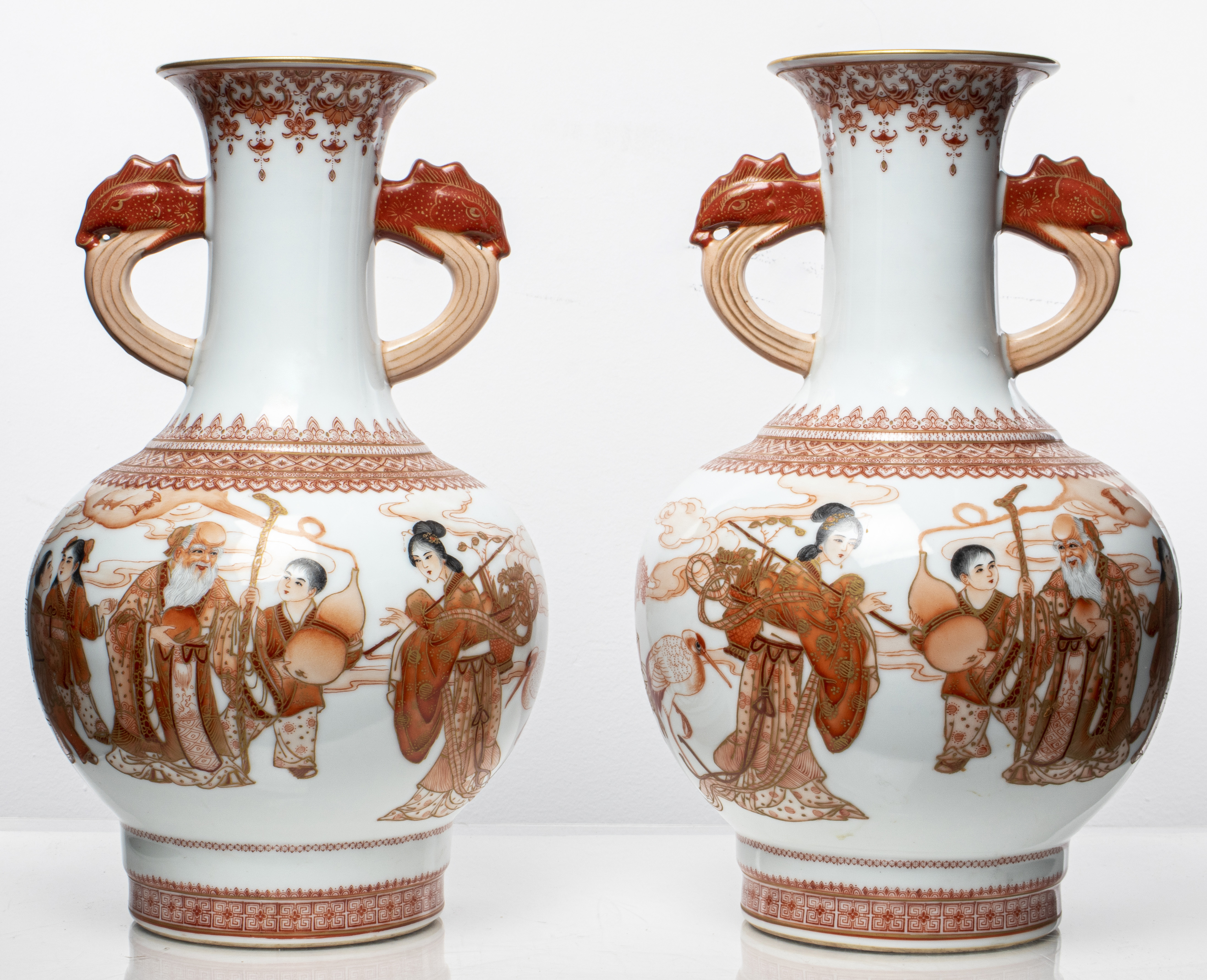 CHINESE FIGURAL MOTIF PORCELAIN