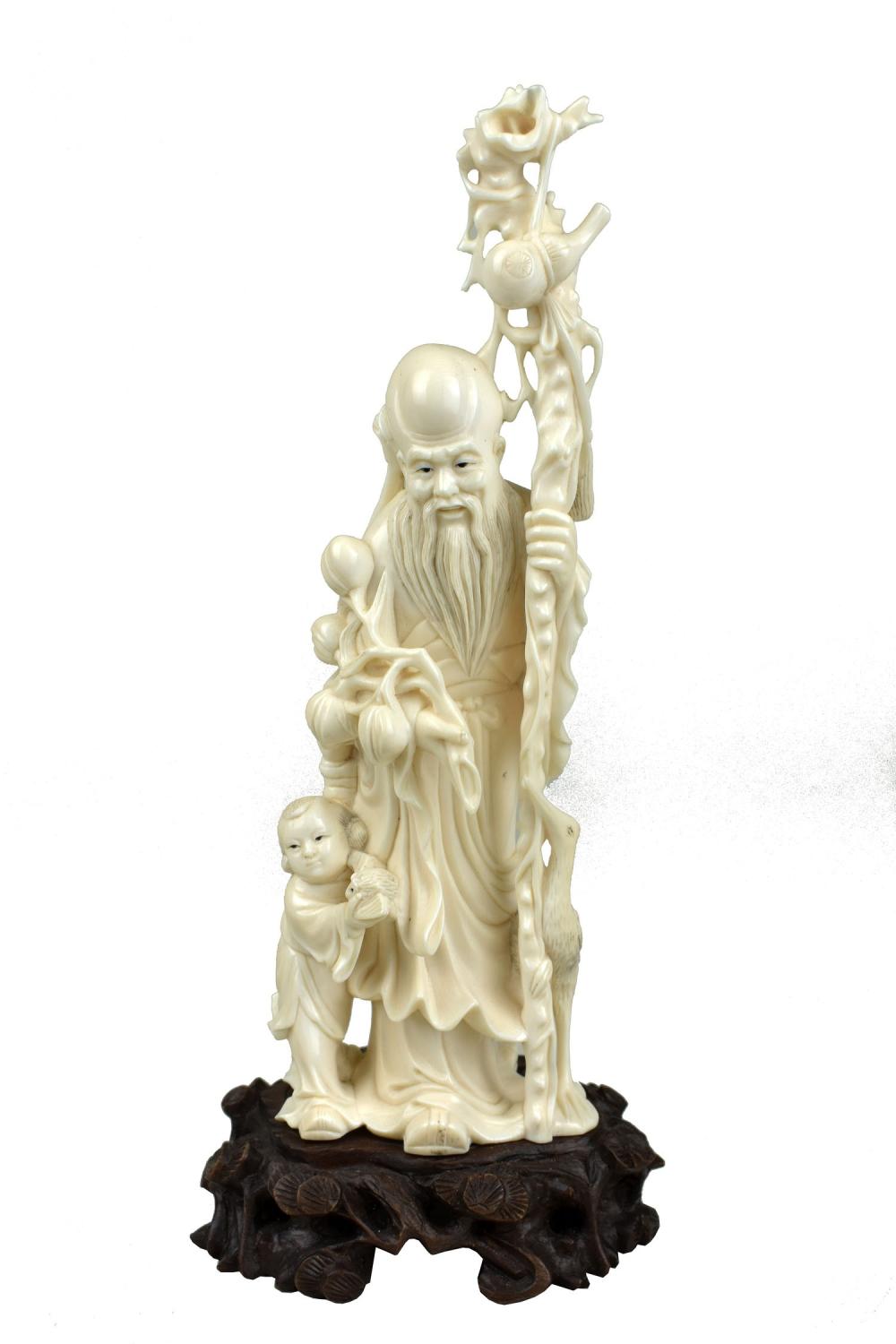 CHINESE FIGURE OF SHOU LAO,