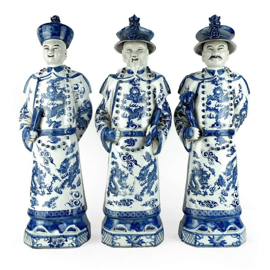 CHINESE FIGURINESSet of Three