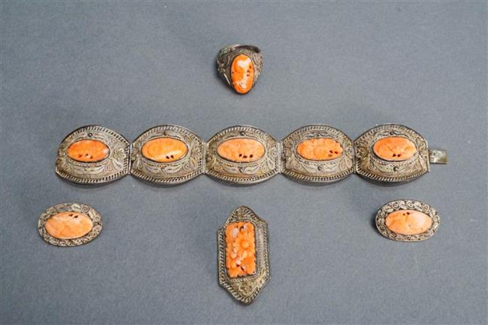 CHINESE FILIGREE SILVER AND