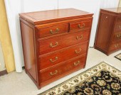CHINESE FIVE-DRAWER TEAKWOOD C