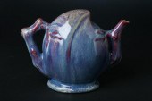 CHINESE FLAMB? PORCELAIN CADOG