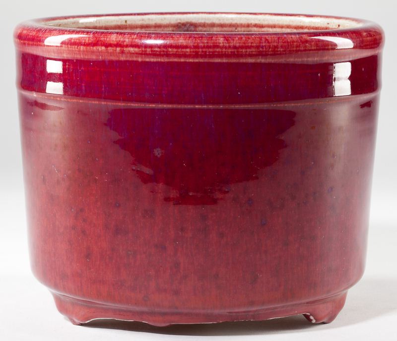Chinese Flambe Flower Pot20th