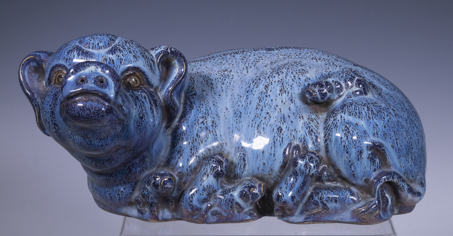 CHINESE FLAMBE GLAZE PORCELAIN