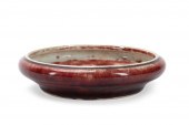 CHINESE FLAMBE GLAZE STONEWARE