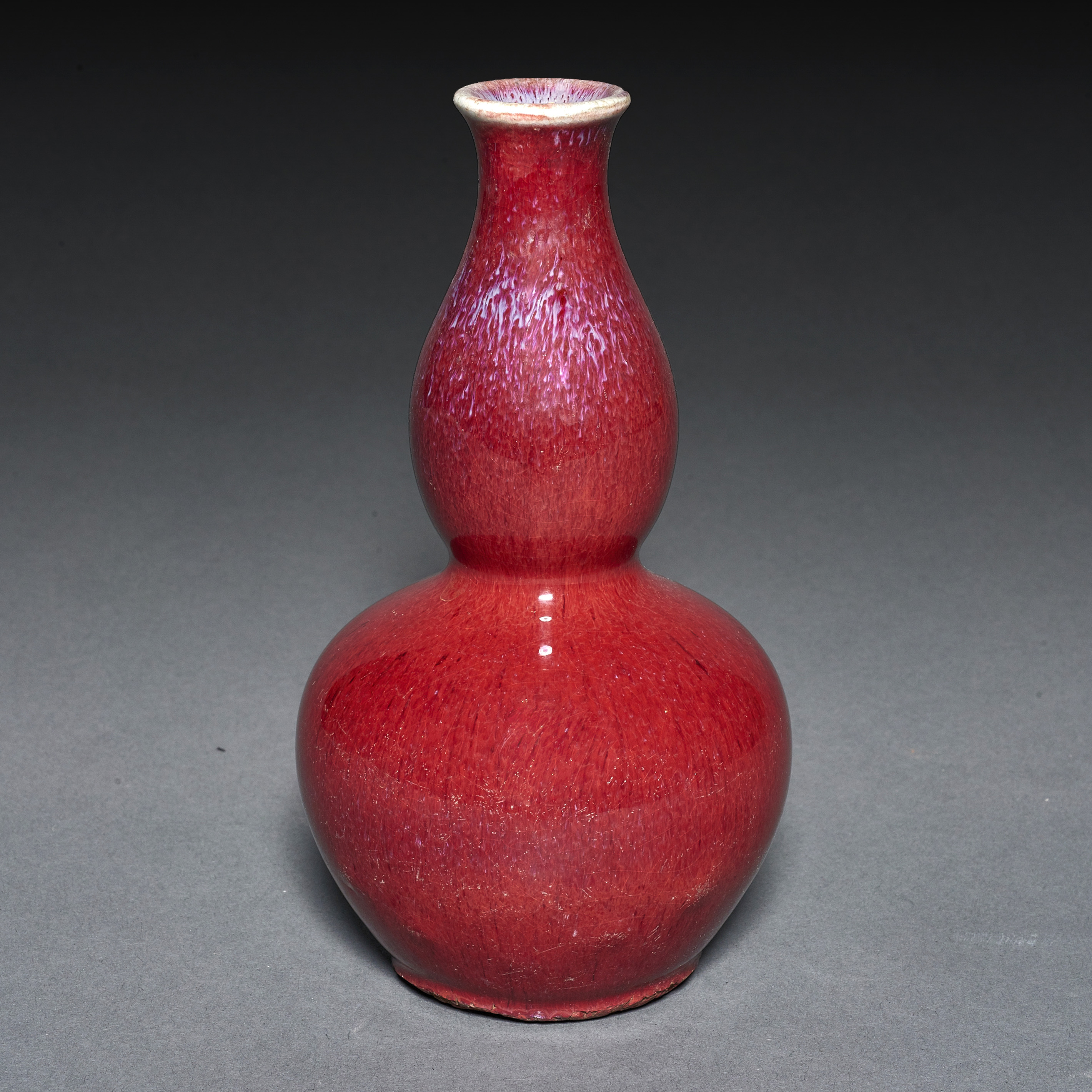 CHINESE FLAMBE GLAZED DOUBLE