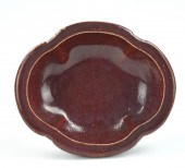 CHINESE FLAMBE GLAZED WASHER,