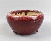 CHINESE FLAMBE GLAZED WASHER,