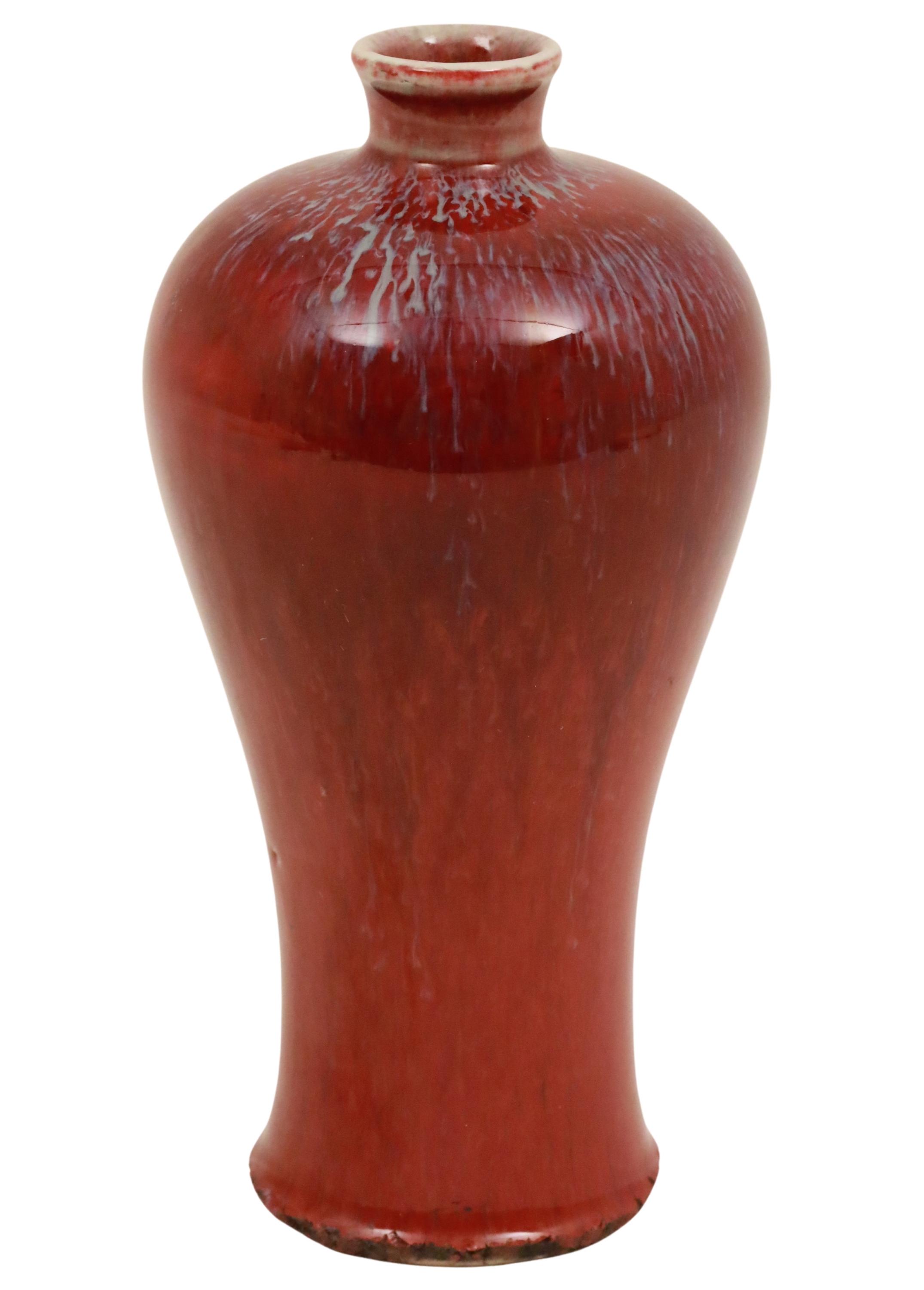 CHINESE FLAMBE MEIPING VASE A