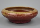 CHINESE FLAMBE RED GLAZE WASHE