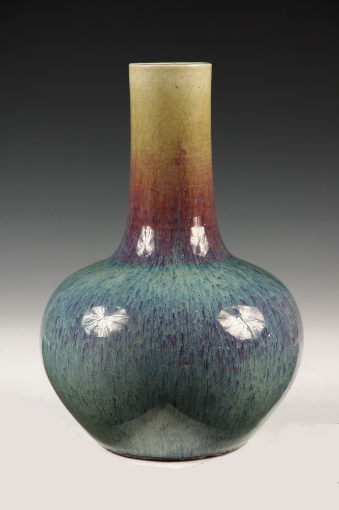 CHINESE FLAMBE VASE - Chinese