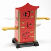 CHINESE FLAME CLOCK.Chinese Fl