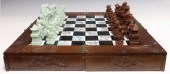 CHINESE FOLDING CHESS BOARD &