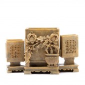CHINESE FOLIATE PATTERNED SOAP