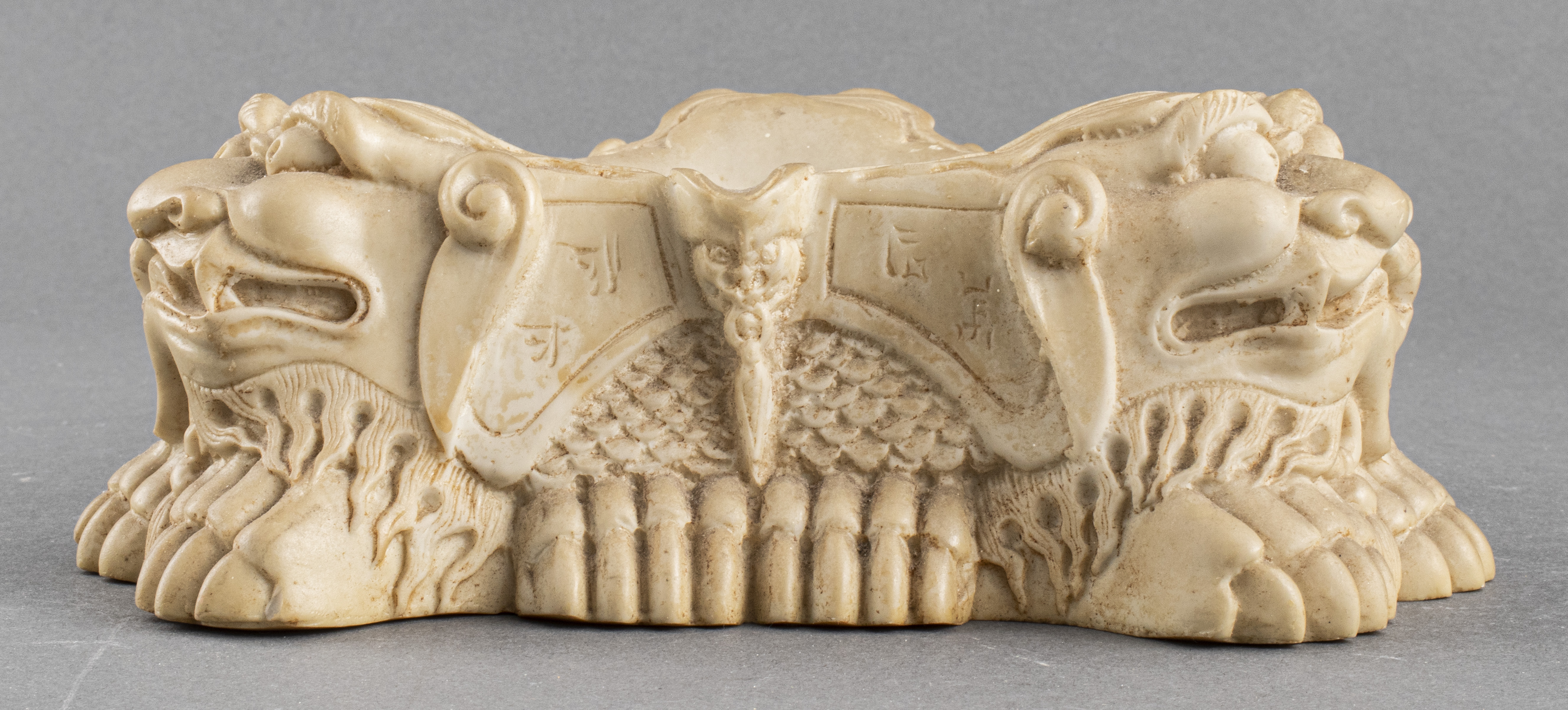 CHINESE FOO DOG RESIN TRIPOD