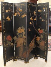CHINESE FOUR-PANEL COROMANDEL