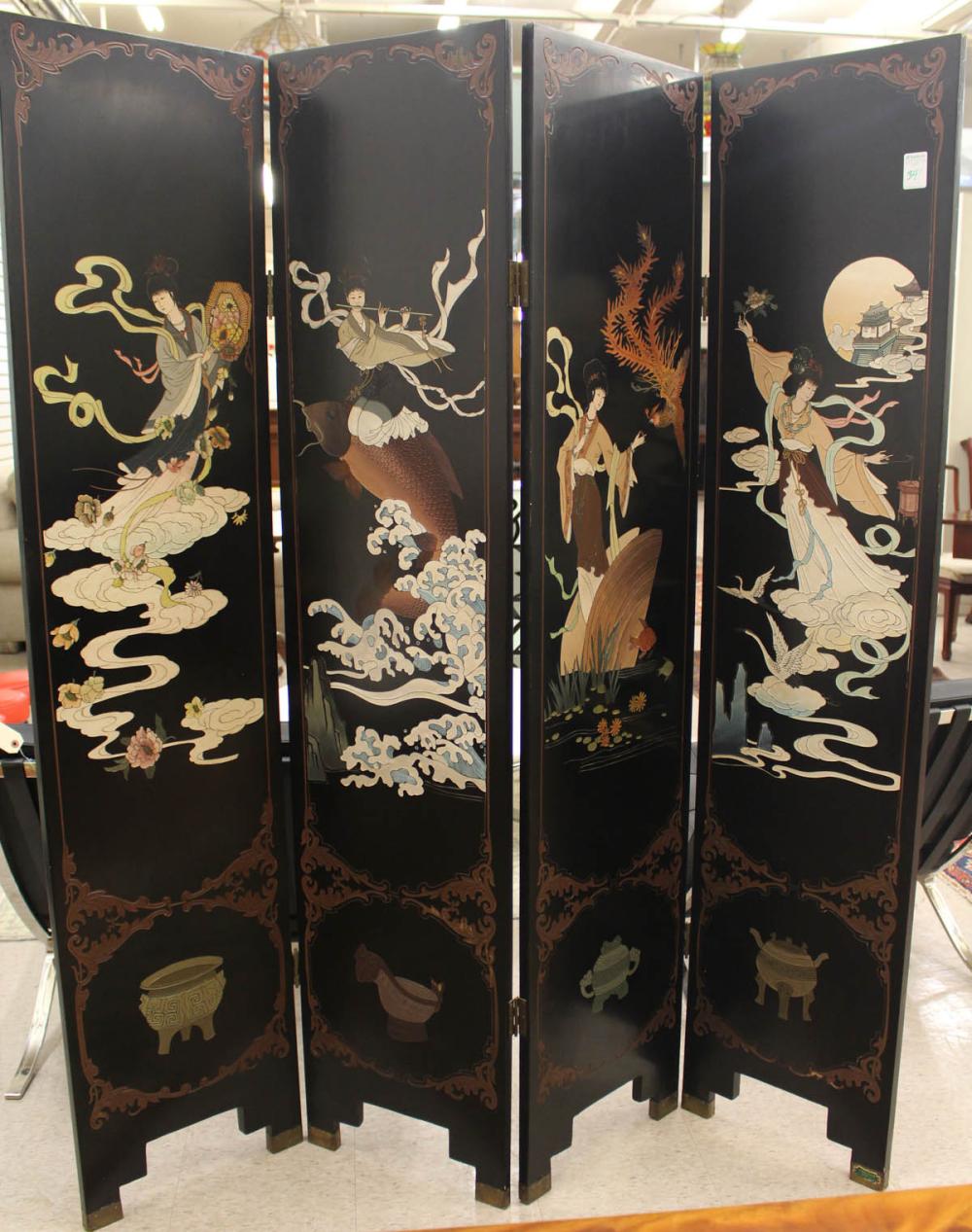 CHINESE FOUR-PANEL COROMANDEL FLOOR