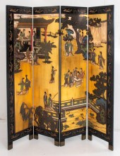 CHINESE FOUR PANEL COROMANDEL