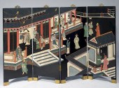 CHINESE FOUR PANEL COROMANDEL