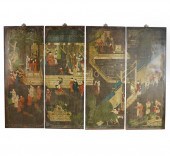 CHINESE FOUR-PANEL SCREENprint