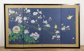 CHINESE FOUR PANEL TABLE SCREE
