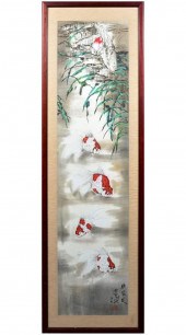 CHINESE FRAMED PAINTINGChinese