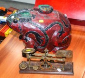 CHINESE FROG-FORM BOX; POSTAL