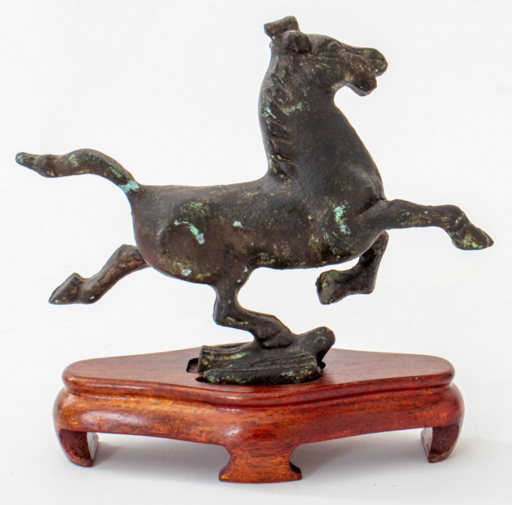 CHINESE GALLOPING HORSE PATINATED