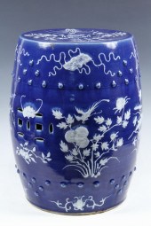 CHINESE GARDEN SEAT - 19th c C