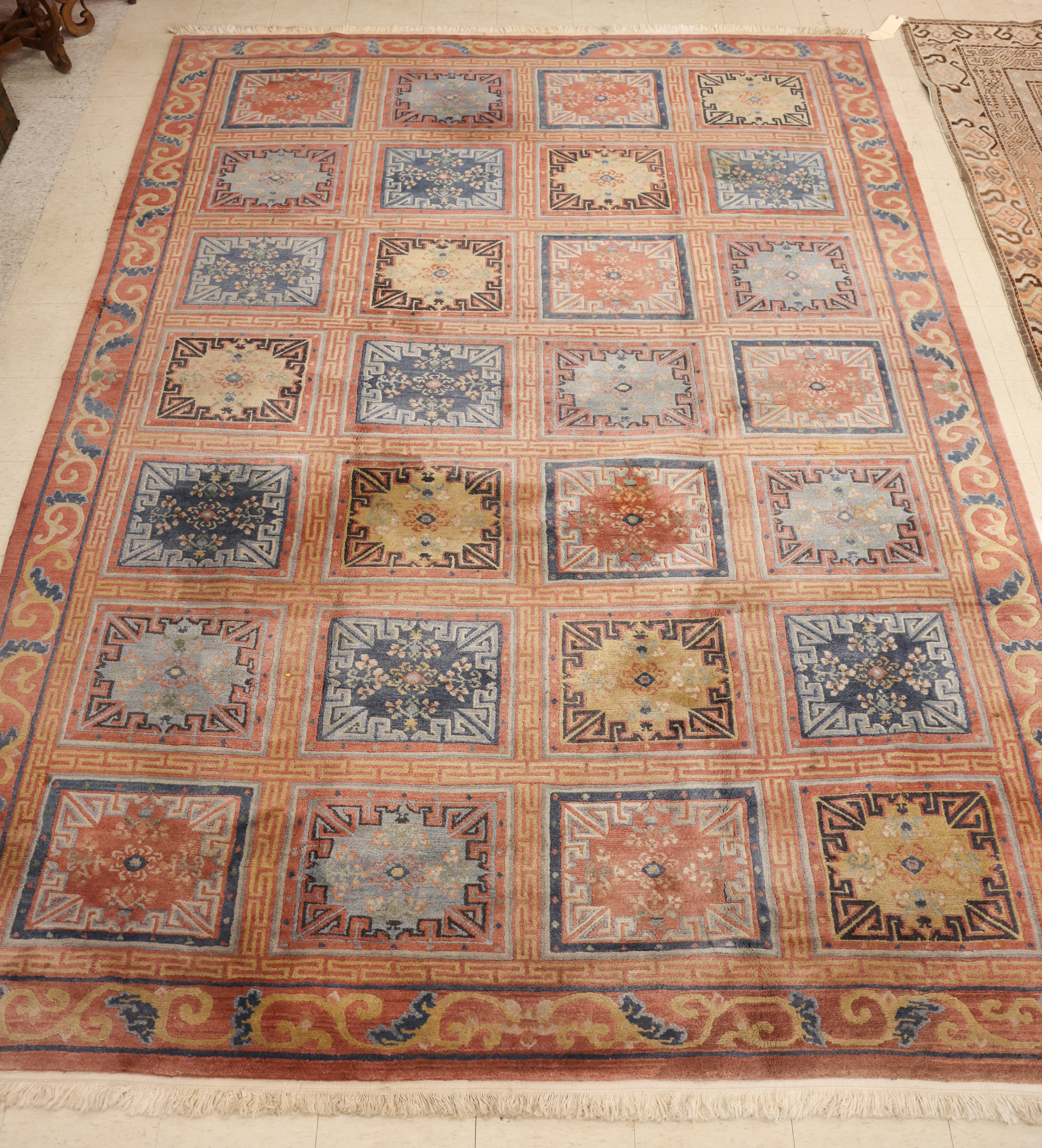 Chinese Garden Wool Room Size Rug