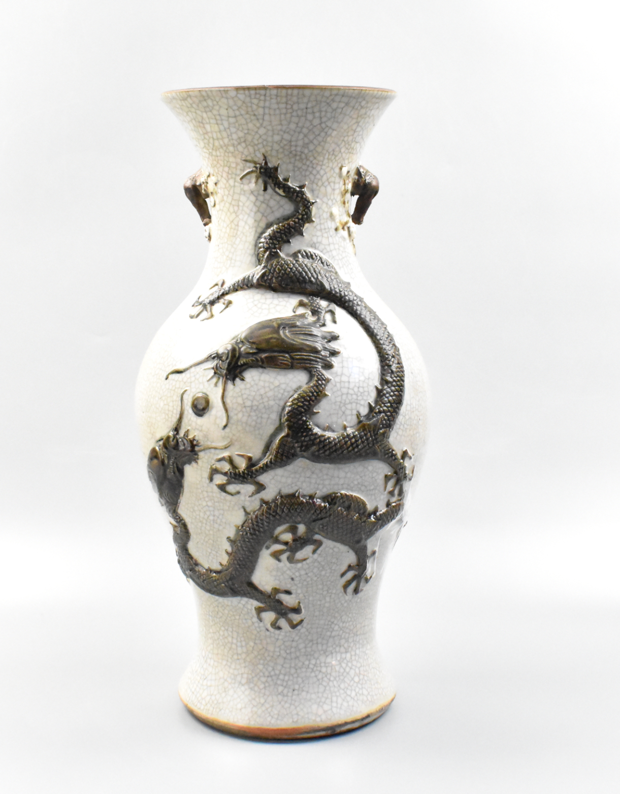 CHINESE GE GLAZED VASE WITH