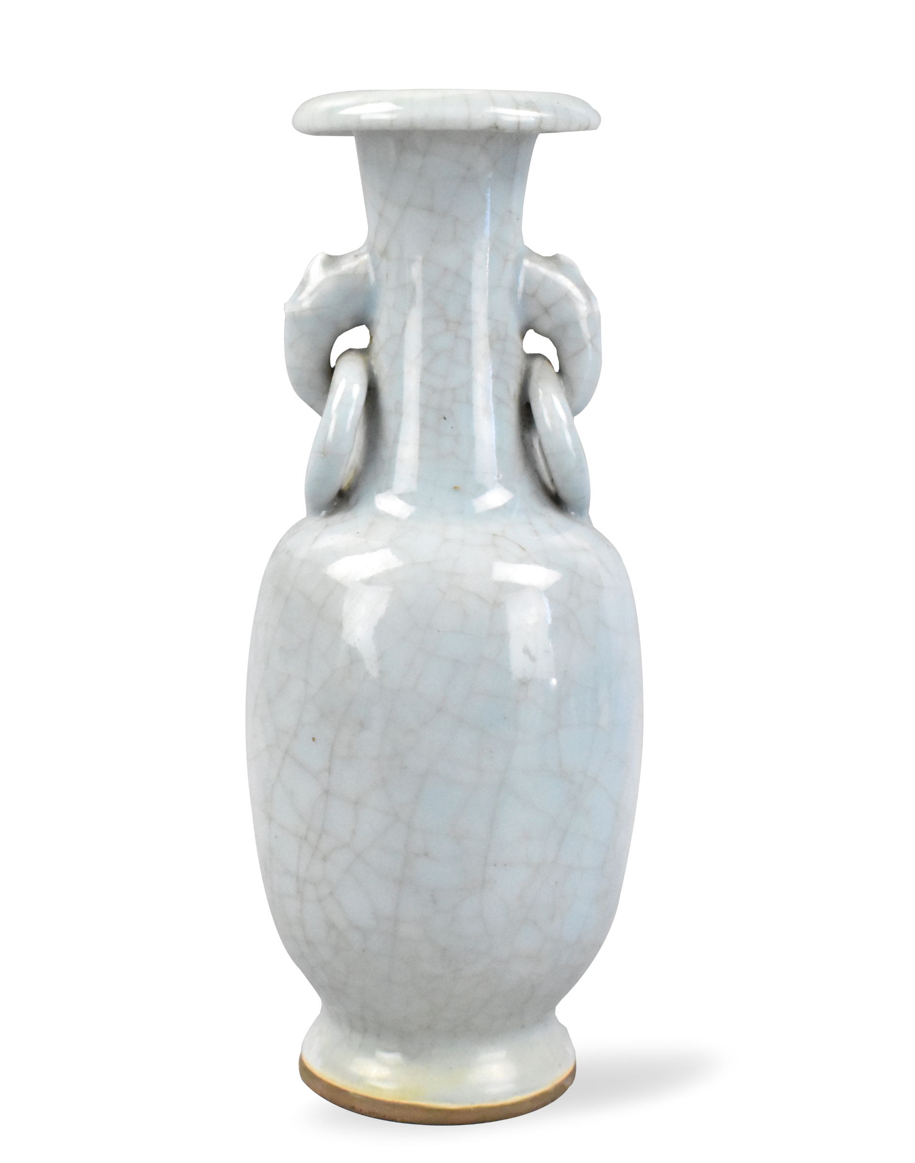 CHINESE GE TYPE BLUE GLAZED VASE
