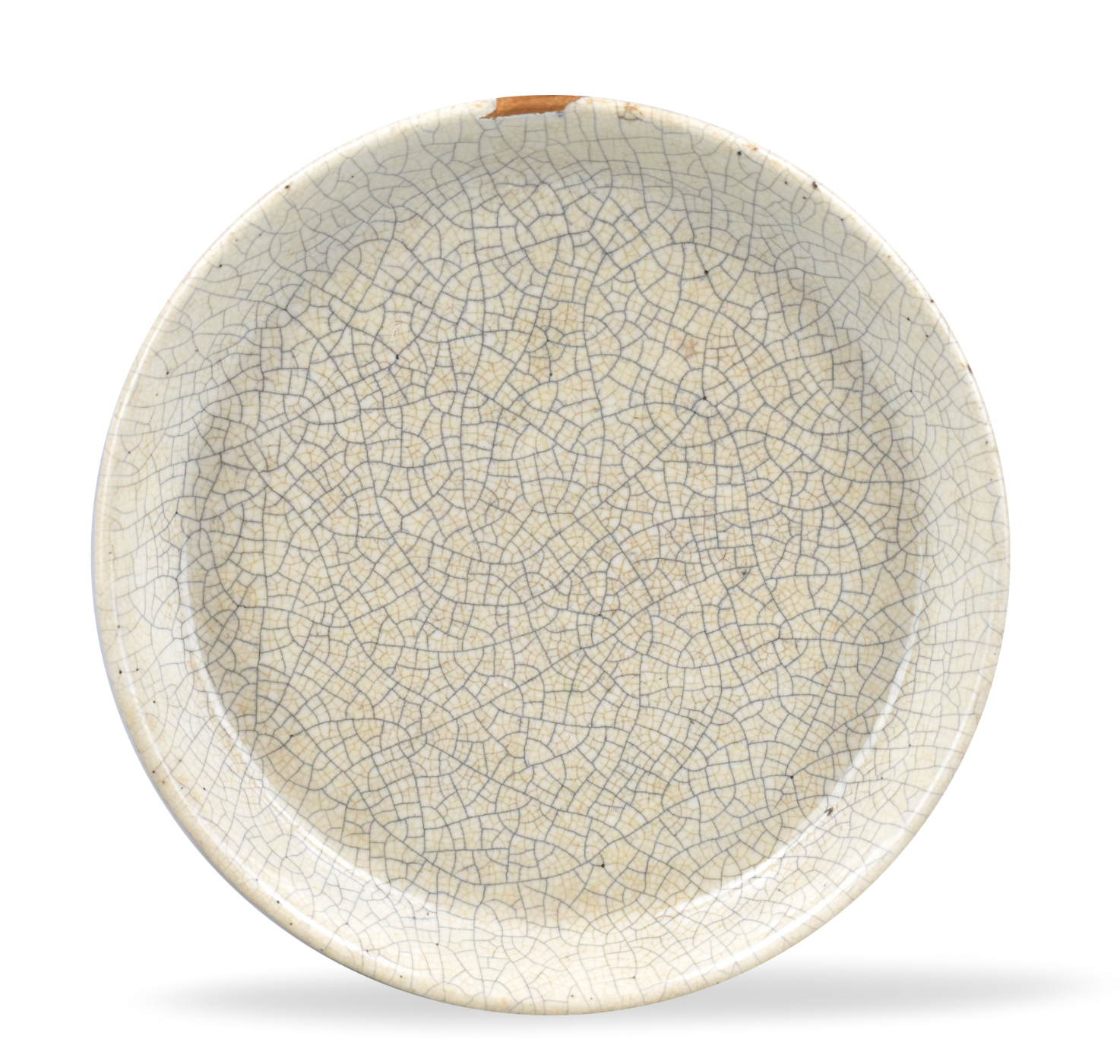 CHINESE GE TYPE GLAZED DISH ,19TH