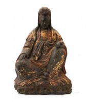 Chinese gilded black limestone