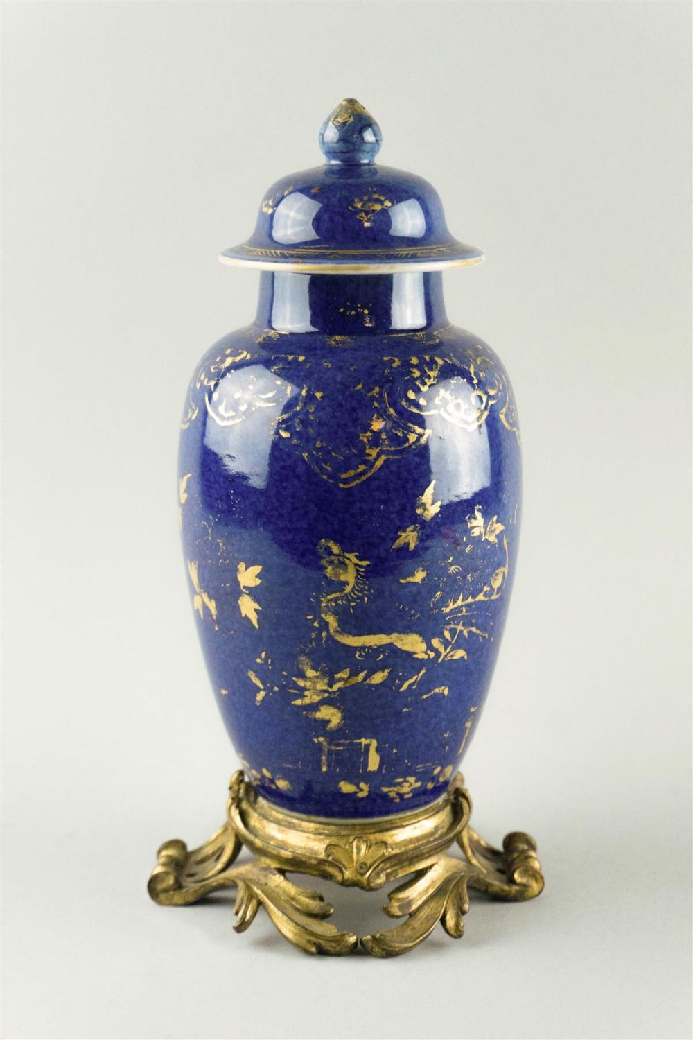 CHINESE GILT-BRONZE-MOUNTED