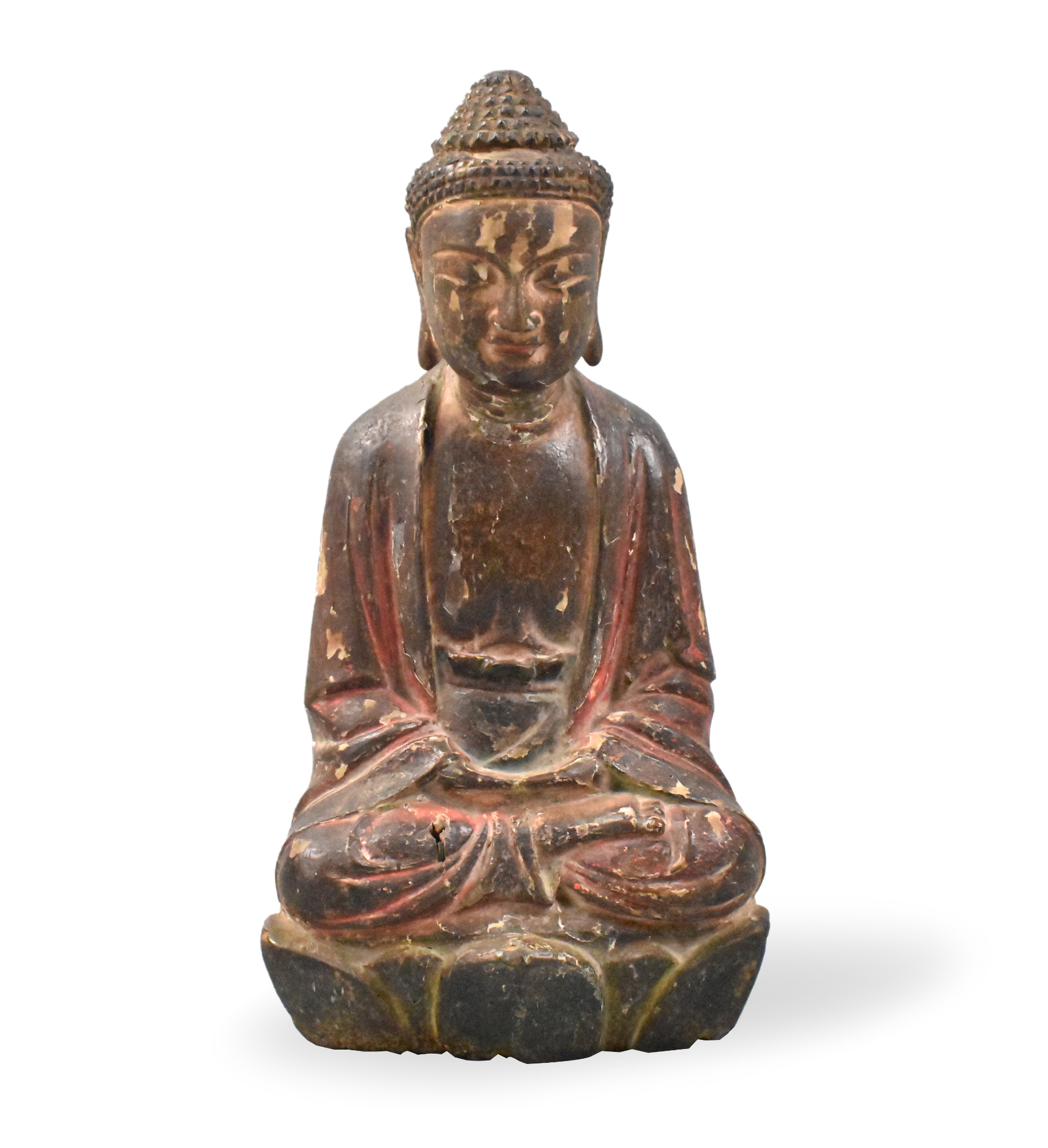 CHINESE GILT LACQUERED WOOD
