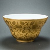 CHINESE GILT PAINTED CAFE-AU-L