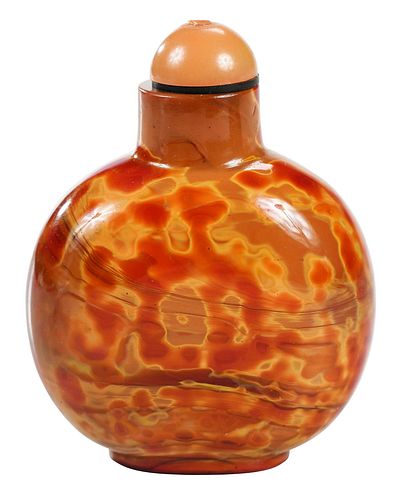 CHINESE GLASS REALGAR SNUFF