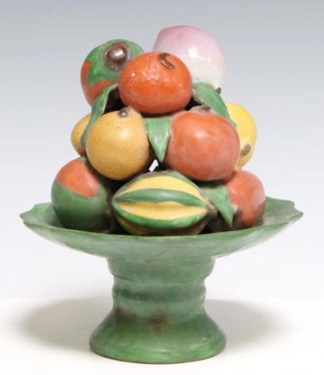 CHINESE GLAZED CERAMIC ALTAR