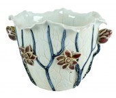 CHINESE GLAZED CERAMIC FLORAL