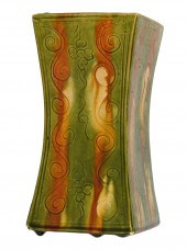 CHINESE GLAZED CERAMIC PILLOWC
