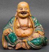 CHINESE GLAZED EARTHENWARE SEA
