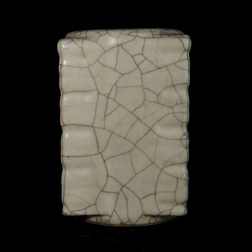 CHINESE GLAZED PORCELAIN CONG