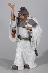 Chinese glazed shekwan pottery