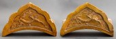 CHINESE GLAZED STONEWARE ROOF
