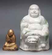 Chinese glazed terracotta seat