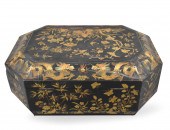CHINESE GLLT LACQUER JEWELRY B