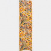 CHINESE GOLD-GROUND WOVEN BANN