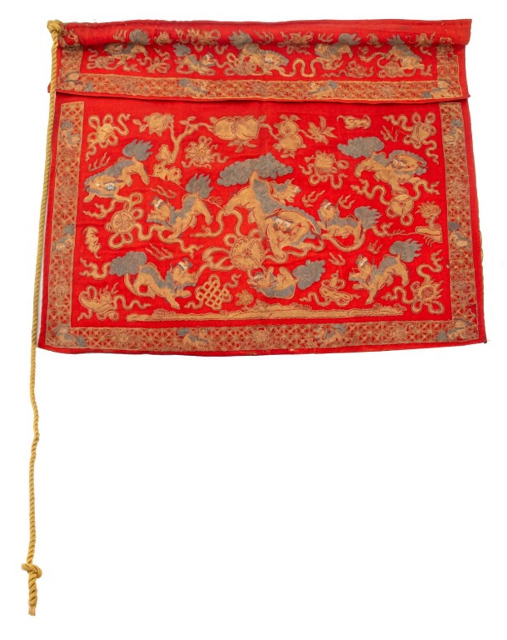 CHINESE GOLD THREAD FOO LION